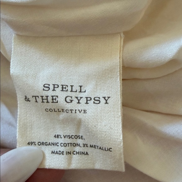 NWT Spell & the Gypsy Coco Lei Midi Maxi Skirt in Floral Lilac - Picture 11 of 11